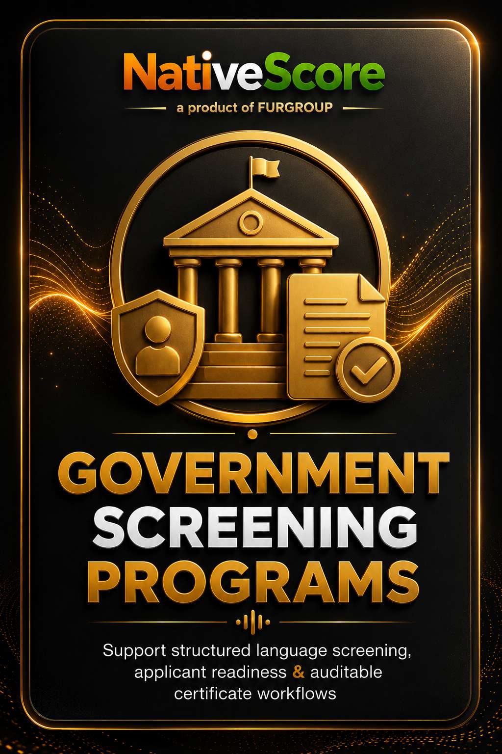 Government assessment use case